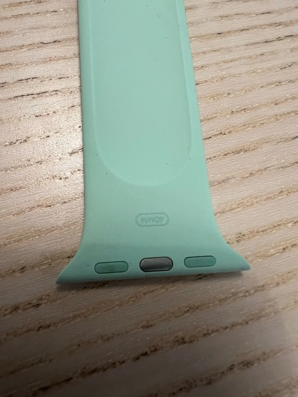 Apple Mint Green Silicone & Navy Braided Apple Watch Bands